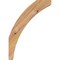 Ekena Millwork 3 1/2"W x 10"D x 14"H Thorton Smooth Knee Brace, Western Red Cedar BRC04X10X14THR00SWR - alternate 2